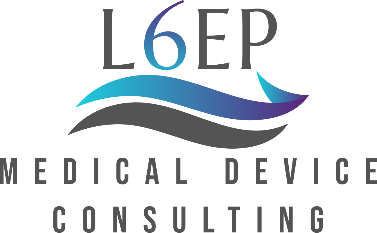 A logo for l 6 ep medical device consulting.